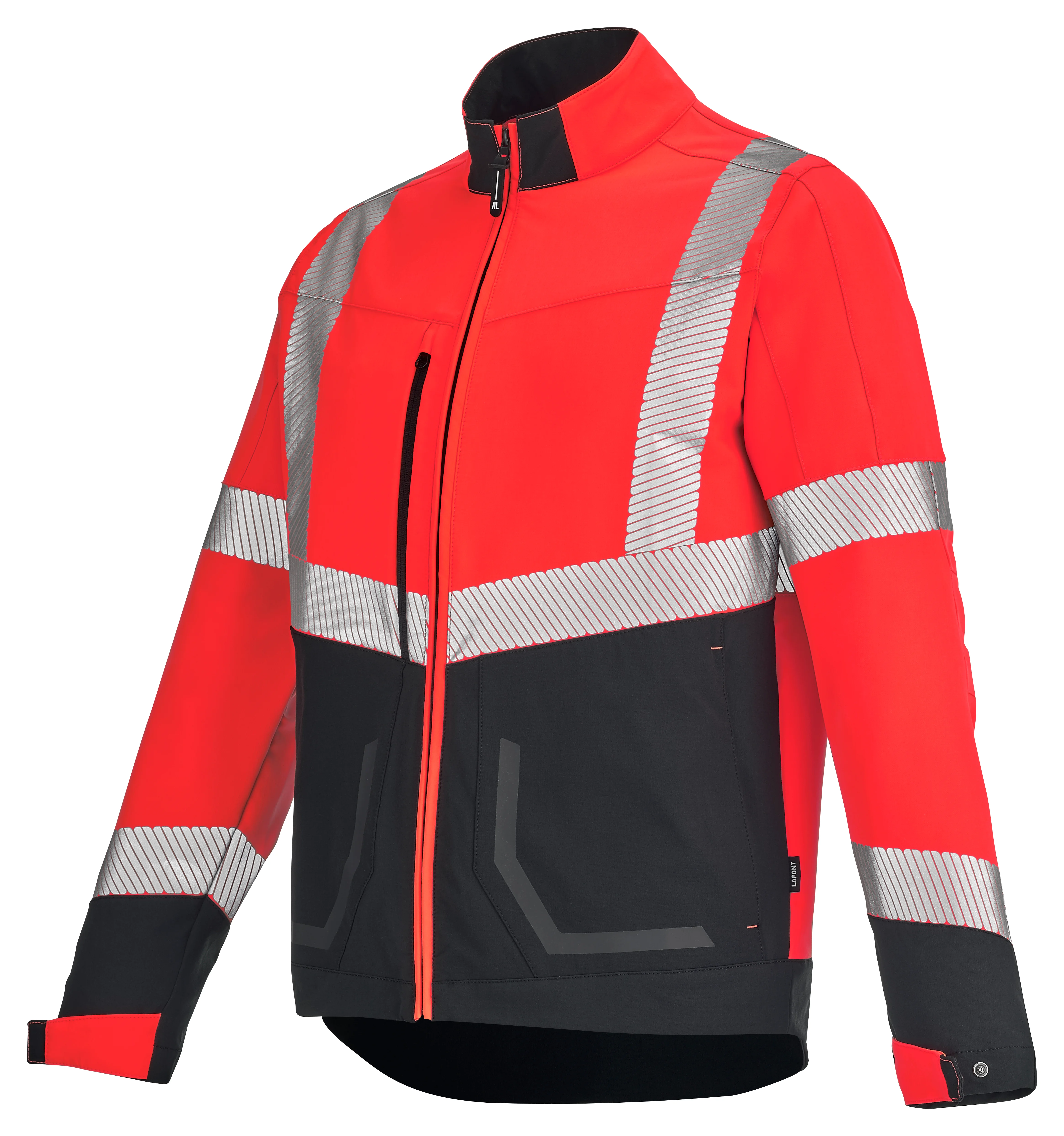 ROUGE FLUO / NOIR XS image