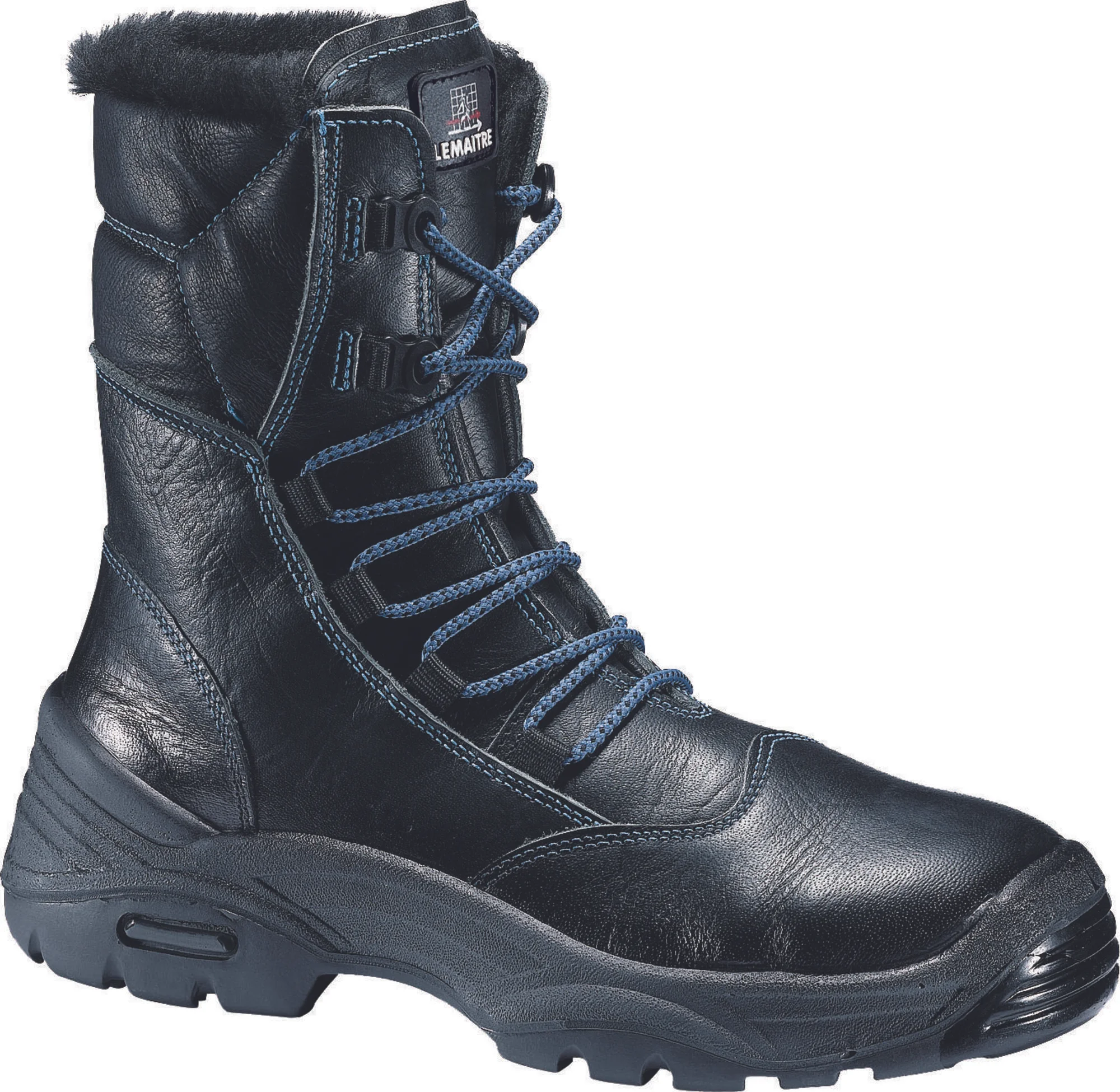 Chaussures de sécurité hautes ICEBERG S3 CI SRC - Noir image