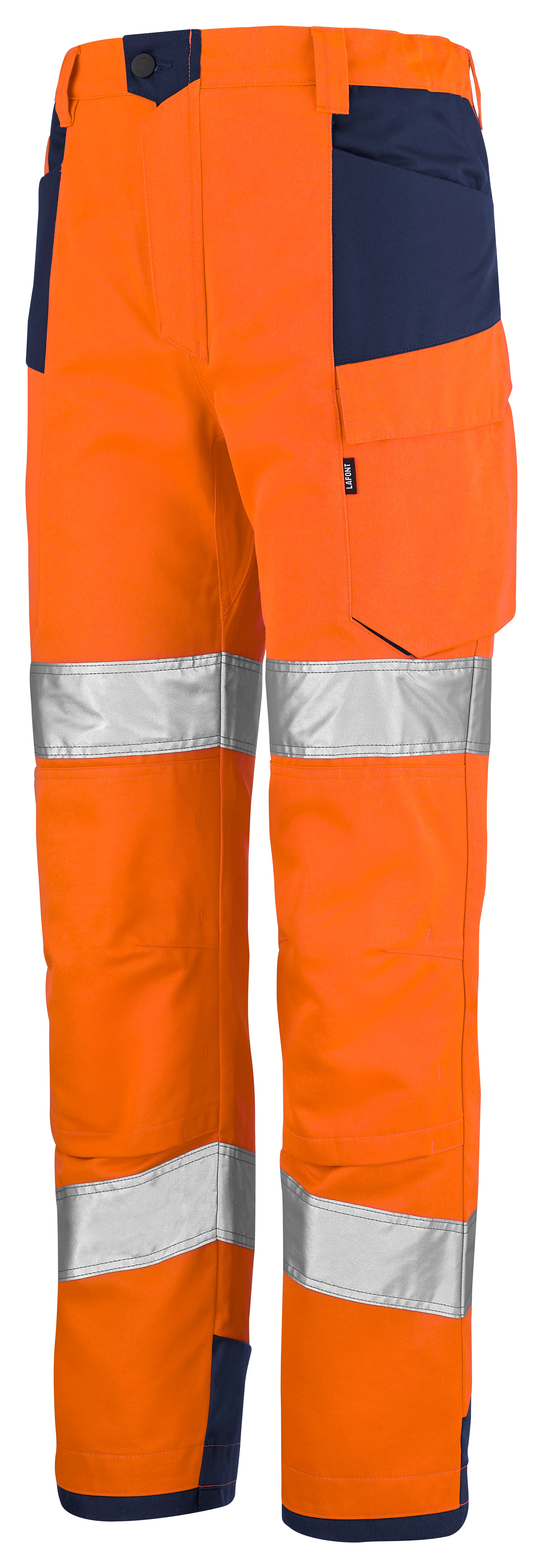 ORANGE FLUO / BLEU MARINE XS - FR(36-38) image