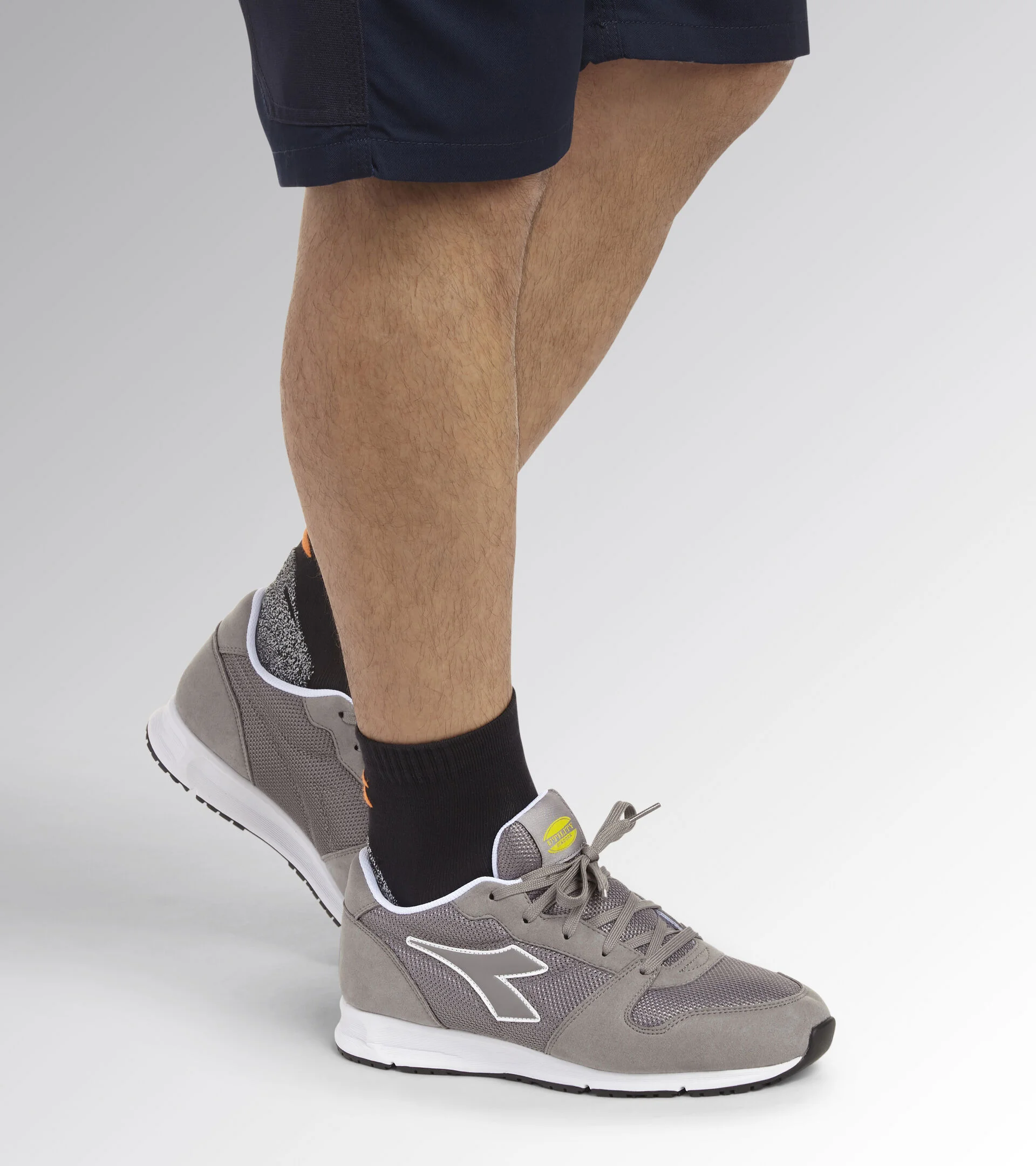 Chaussures de travail basses non coqué CREW MICROMESH OB SRC - Gris image