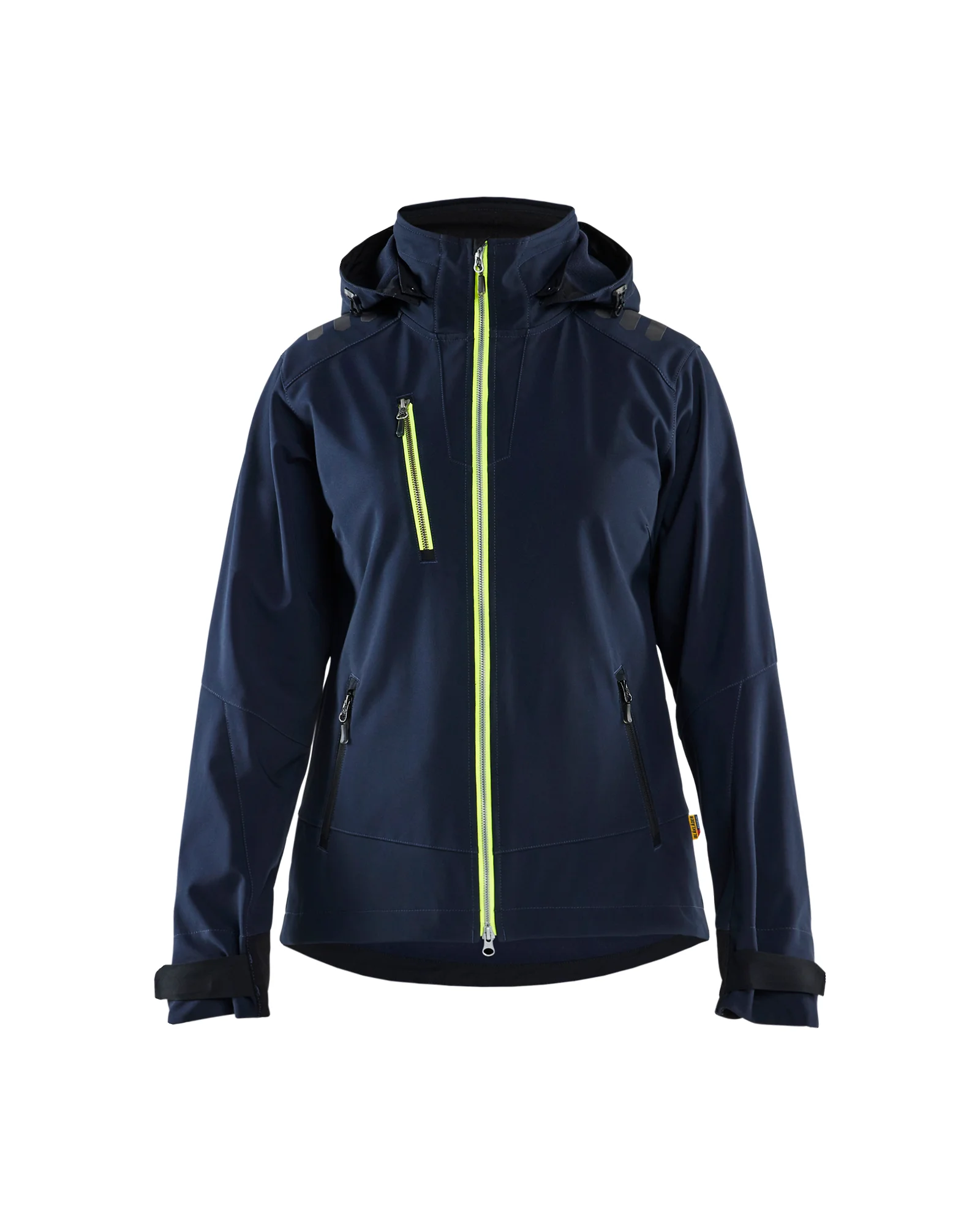 Marine foncé/Jaune fluo L image