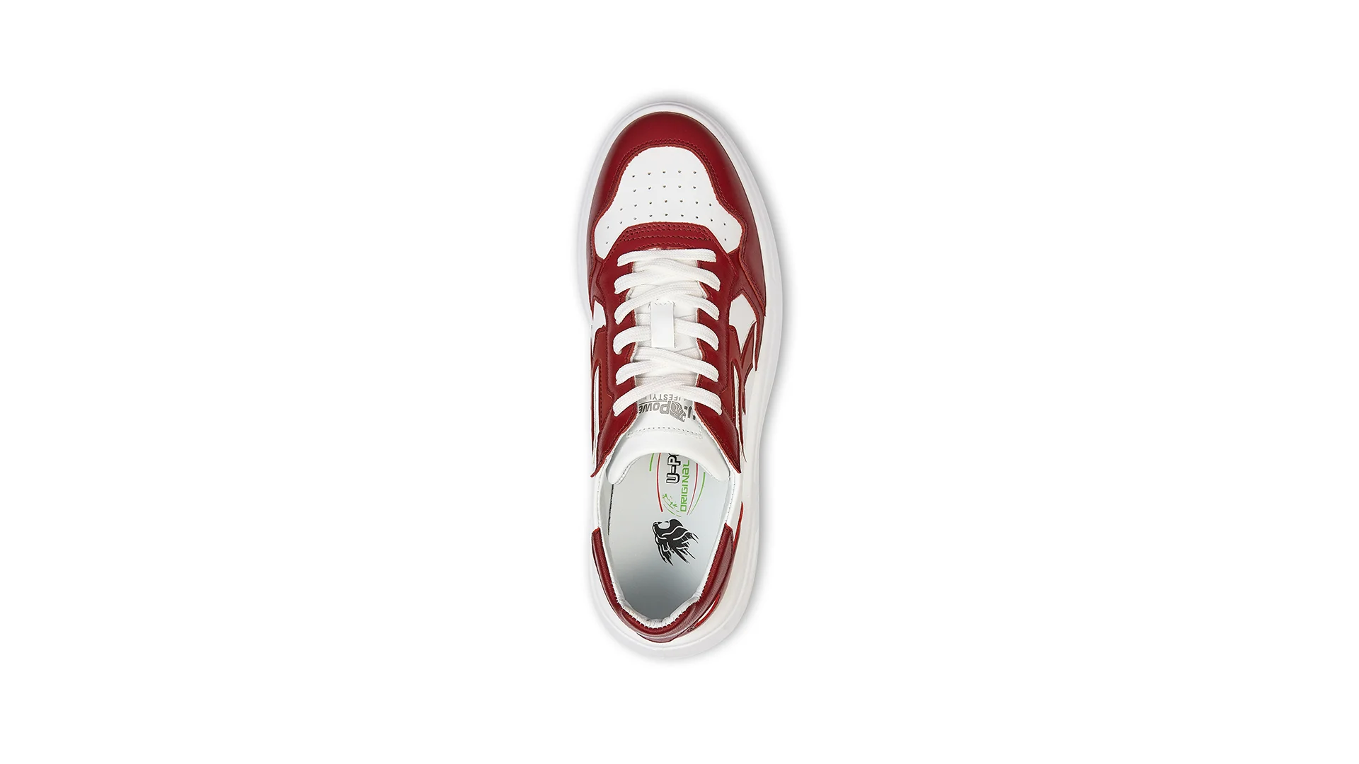 Baskets de travail non coqués basses SCARLETT OB SR - Blanc/Rouge image