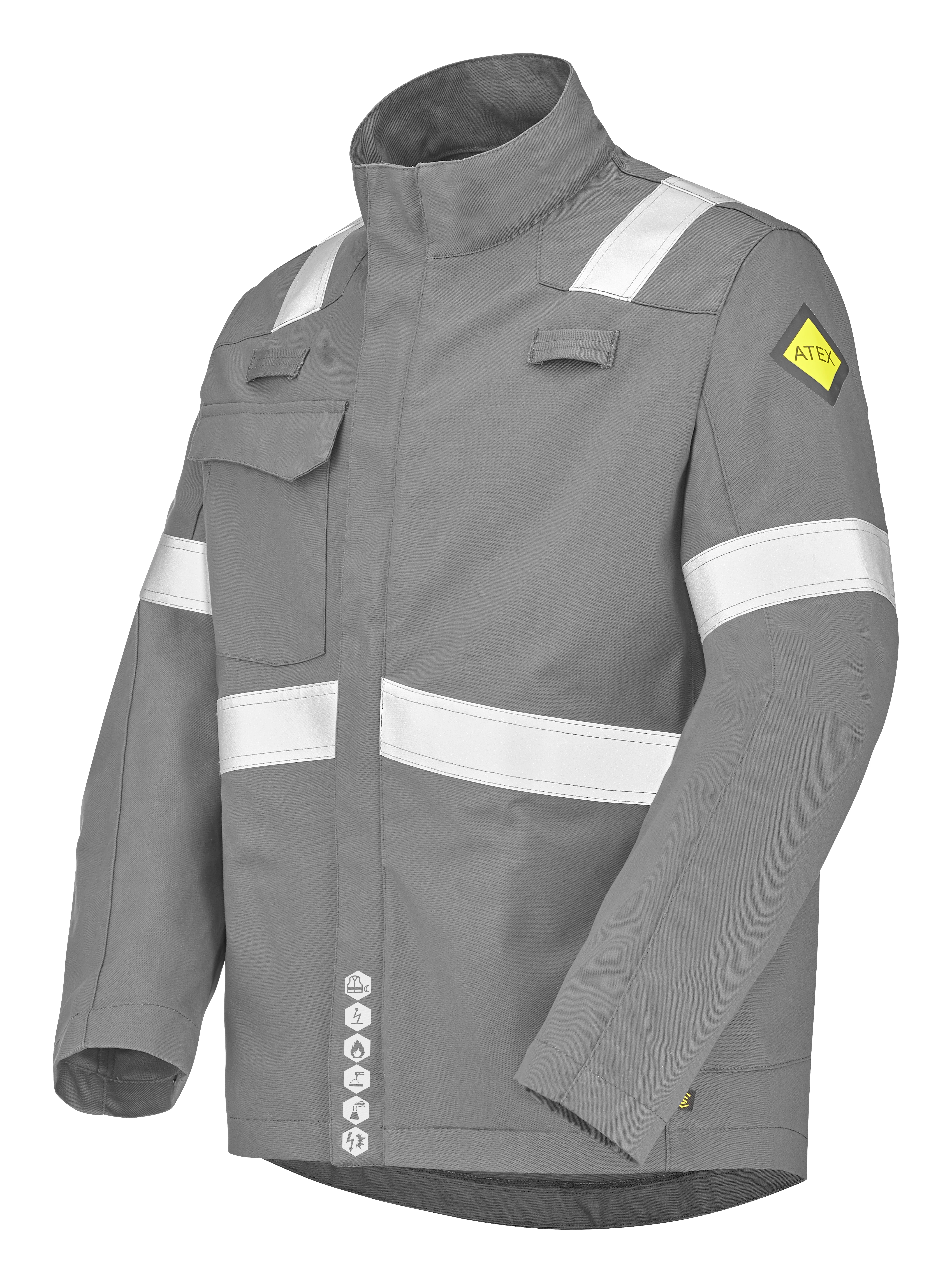 BLOUSON OSTRY GRIS ACIER image