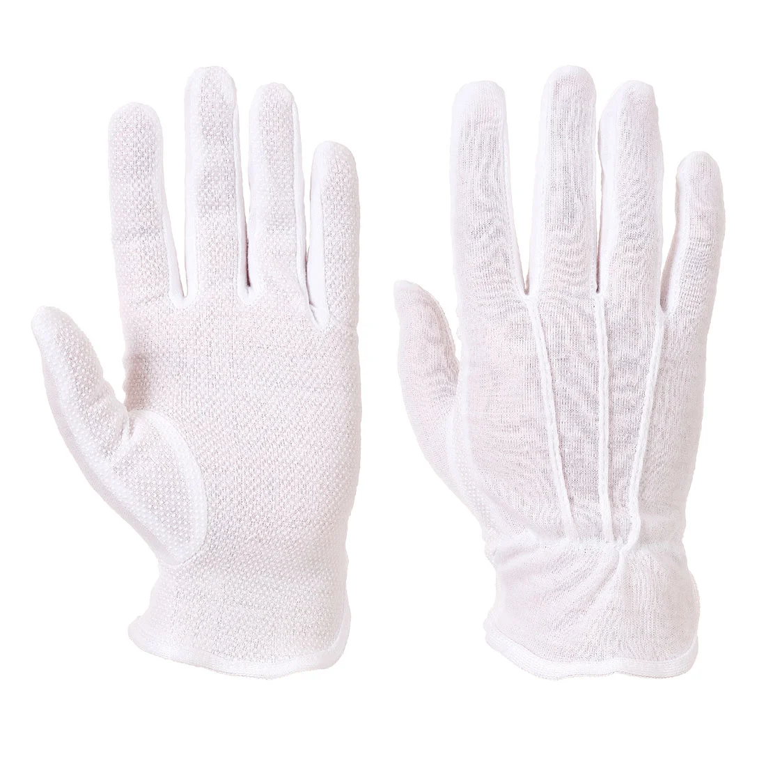 Gants Microdot Blanc image