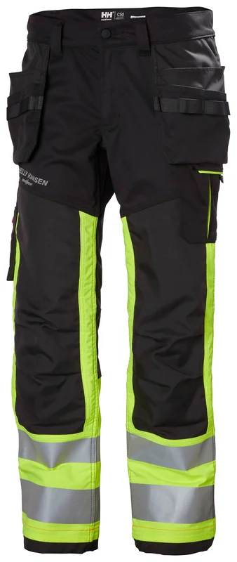 Pantalon de construction haute visibilité classe 1 ALNA 2.0 - Jaune/Noir M - FR(42) - C48 - Longues image