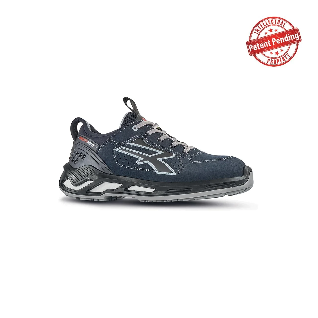 Chaussures de sécurité basses MASON ESD S1P SRC - Bleu Marine/Noir image
