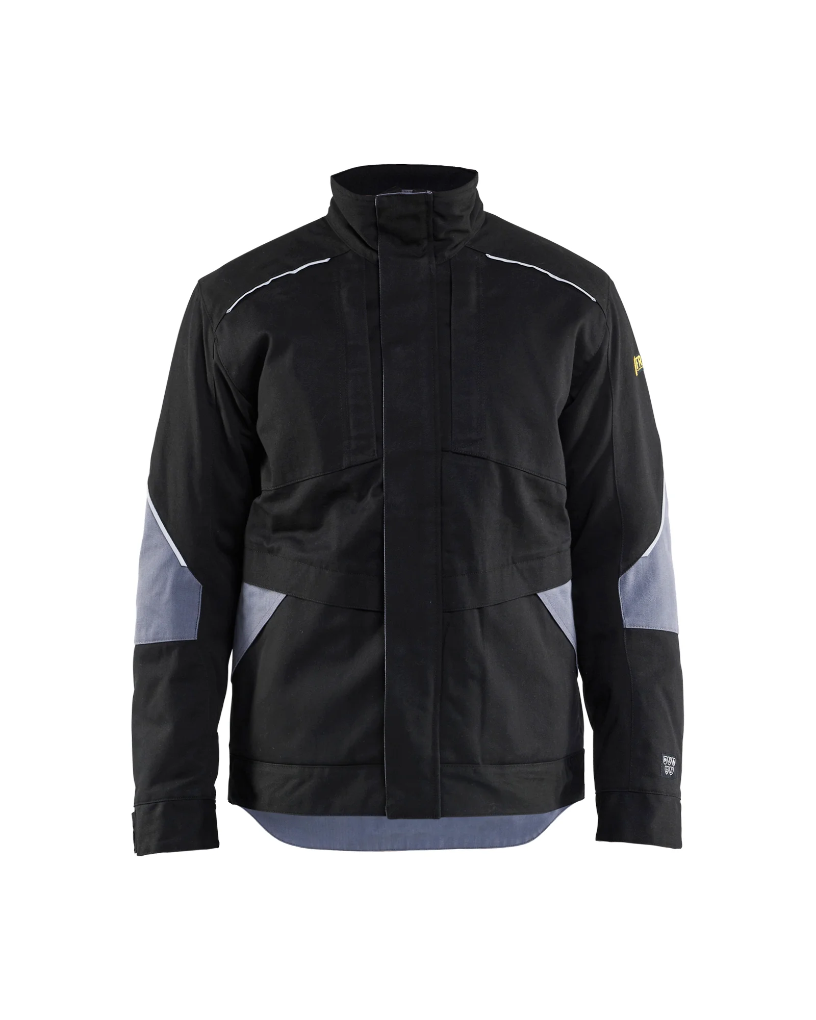 Veste de travail hiver retardant flamme 4961 - Noir/Gris clair image