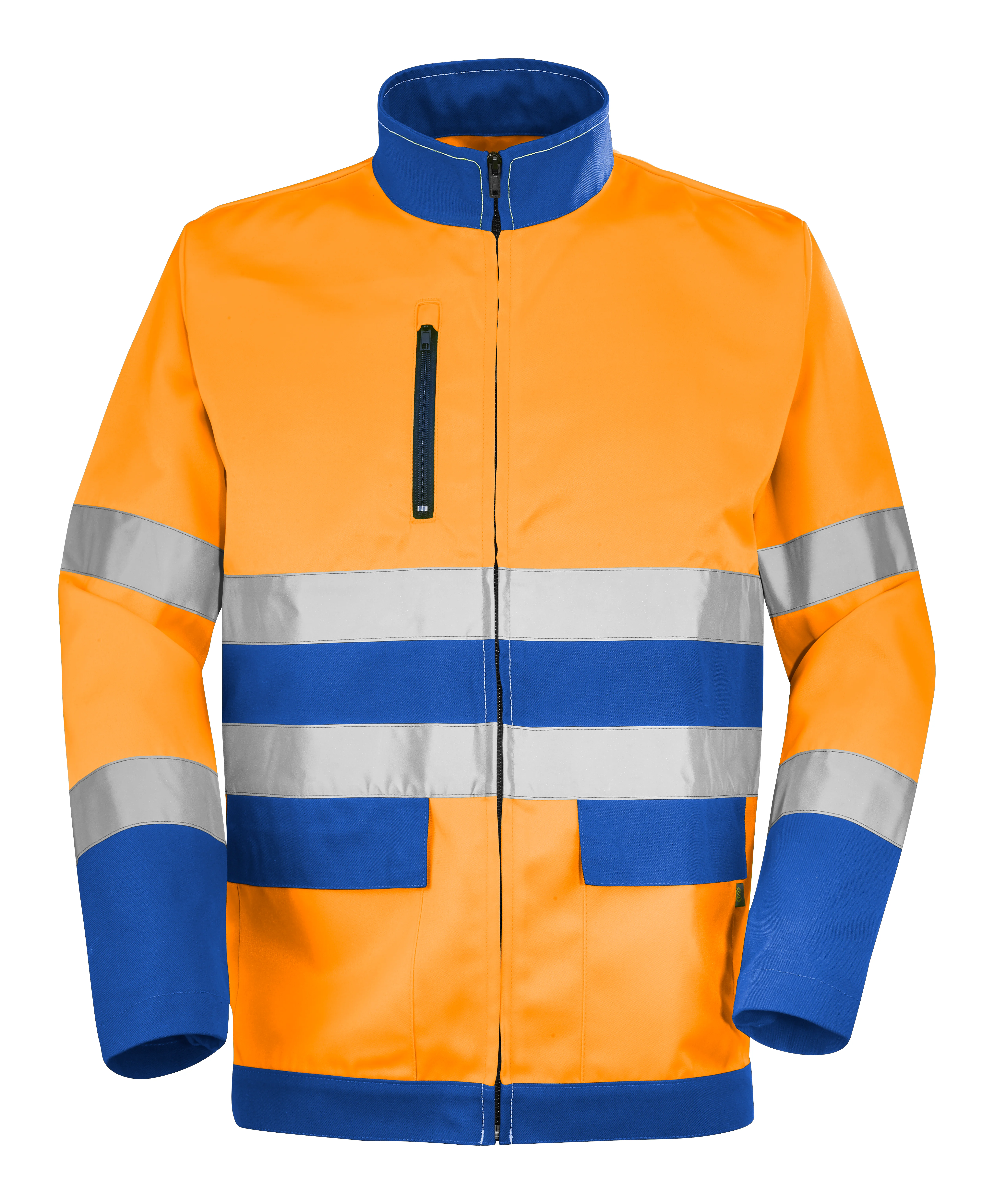 BLOUSON FLUO BASE XP ORANGE FLUO/BLEU BUGATTI image