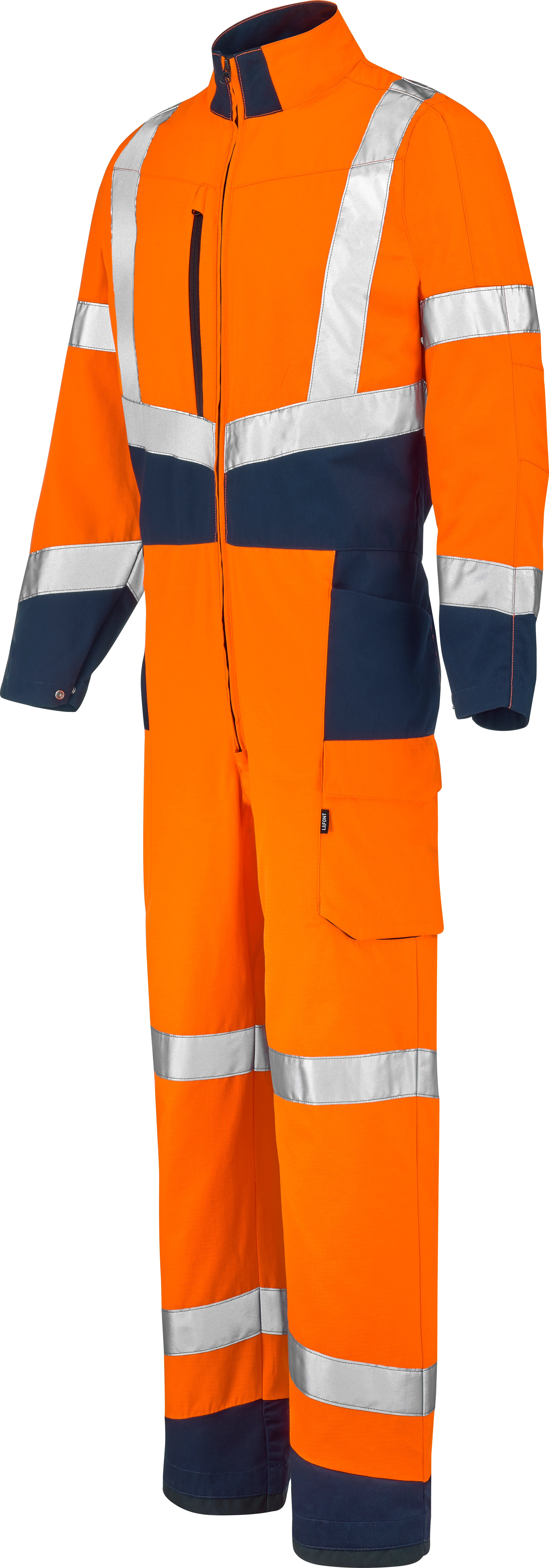 ORANGE FLUO / BLEU MARINE XS - FR(36-38) image