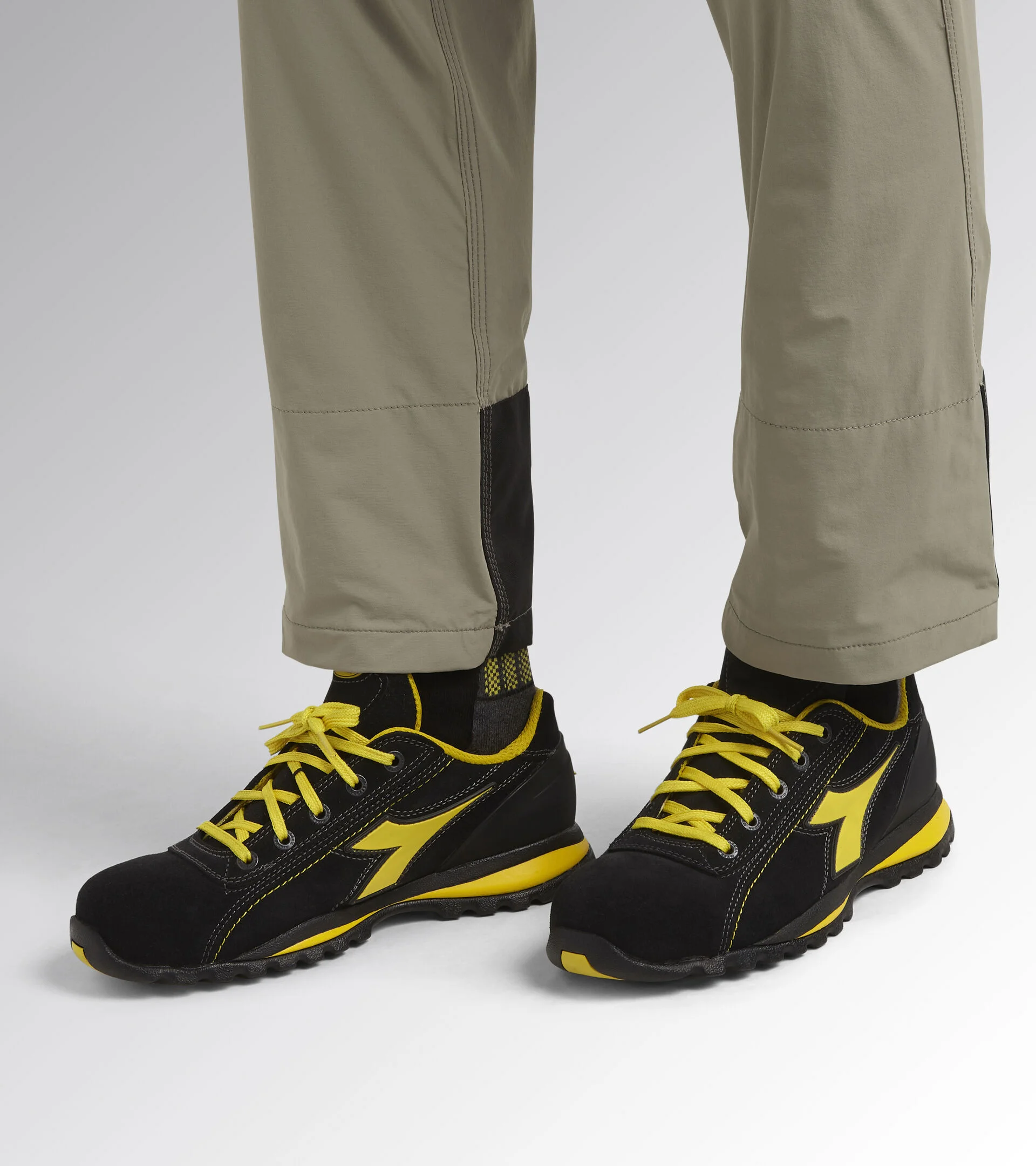 Chaussures de sécurité basses GLOVE S1PS HRO - Noir/Jaune image