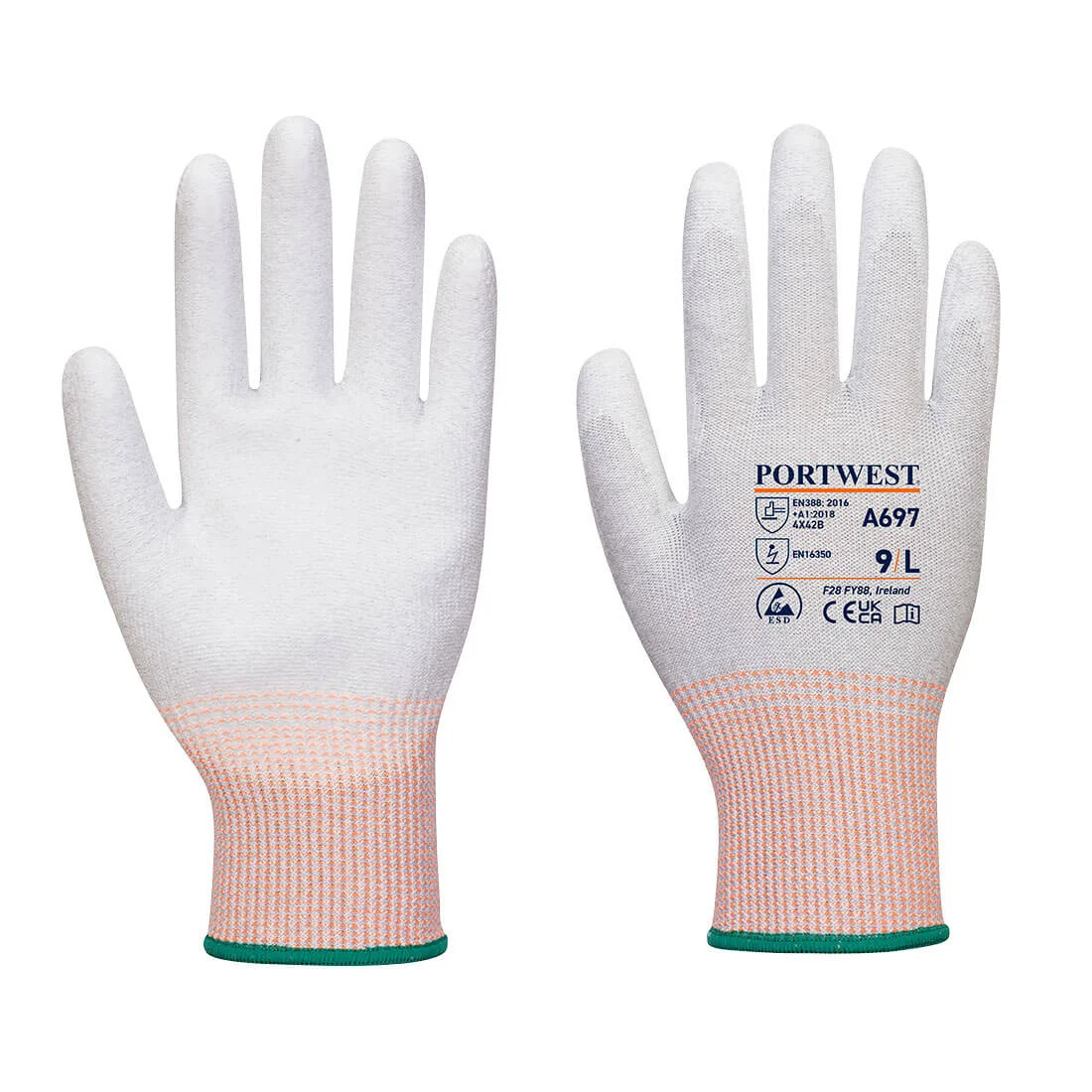 Gris/Blanc/Orange L - Taille 9 image