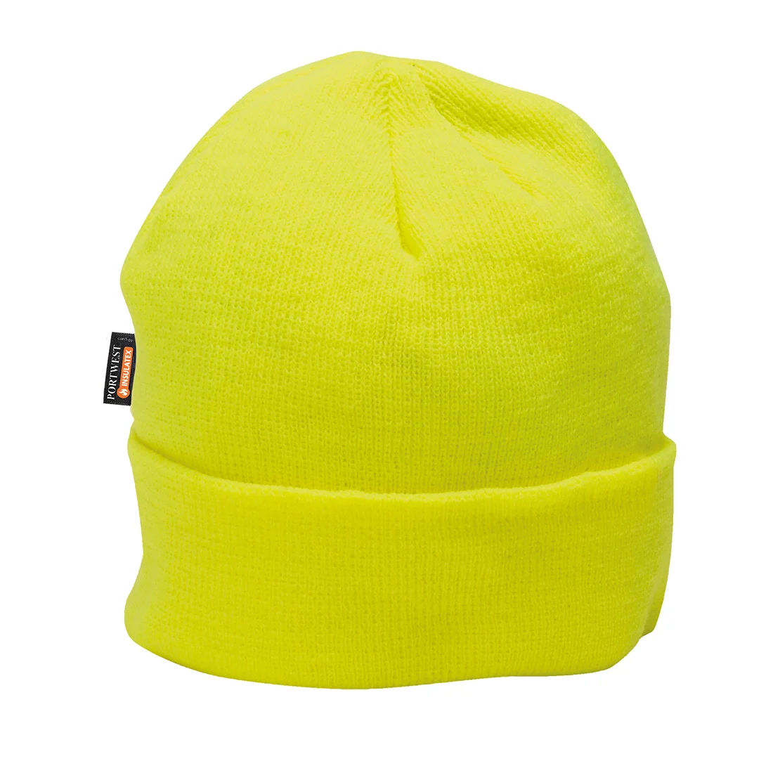 Bonnet en tricot isolé Jaune TU image