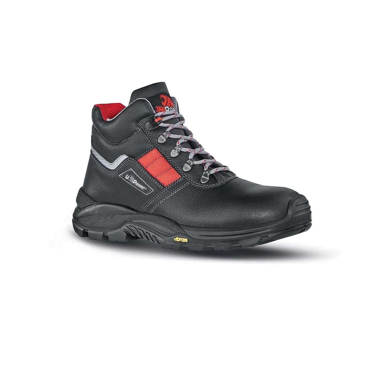 Chaussures de sécurité hautes GRAVEL RS S3 HRO HI CI SRC - Noir/Rouge image
