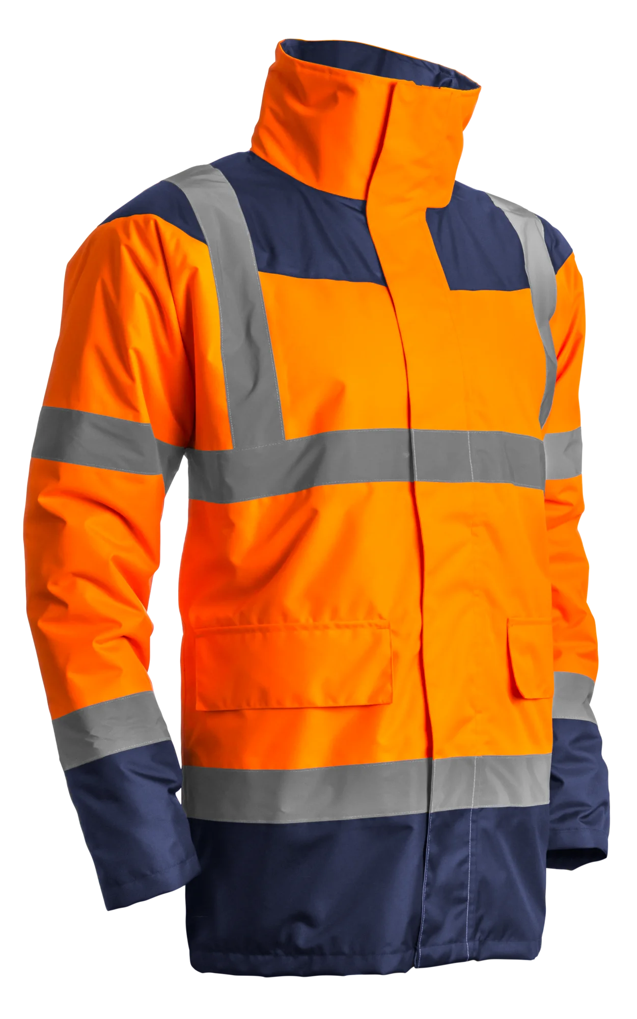 Parka de travail d'hiver haute visibilité KETA - Orange Fluo image