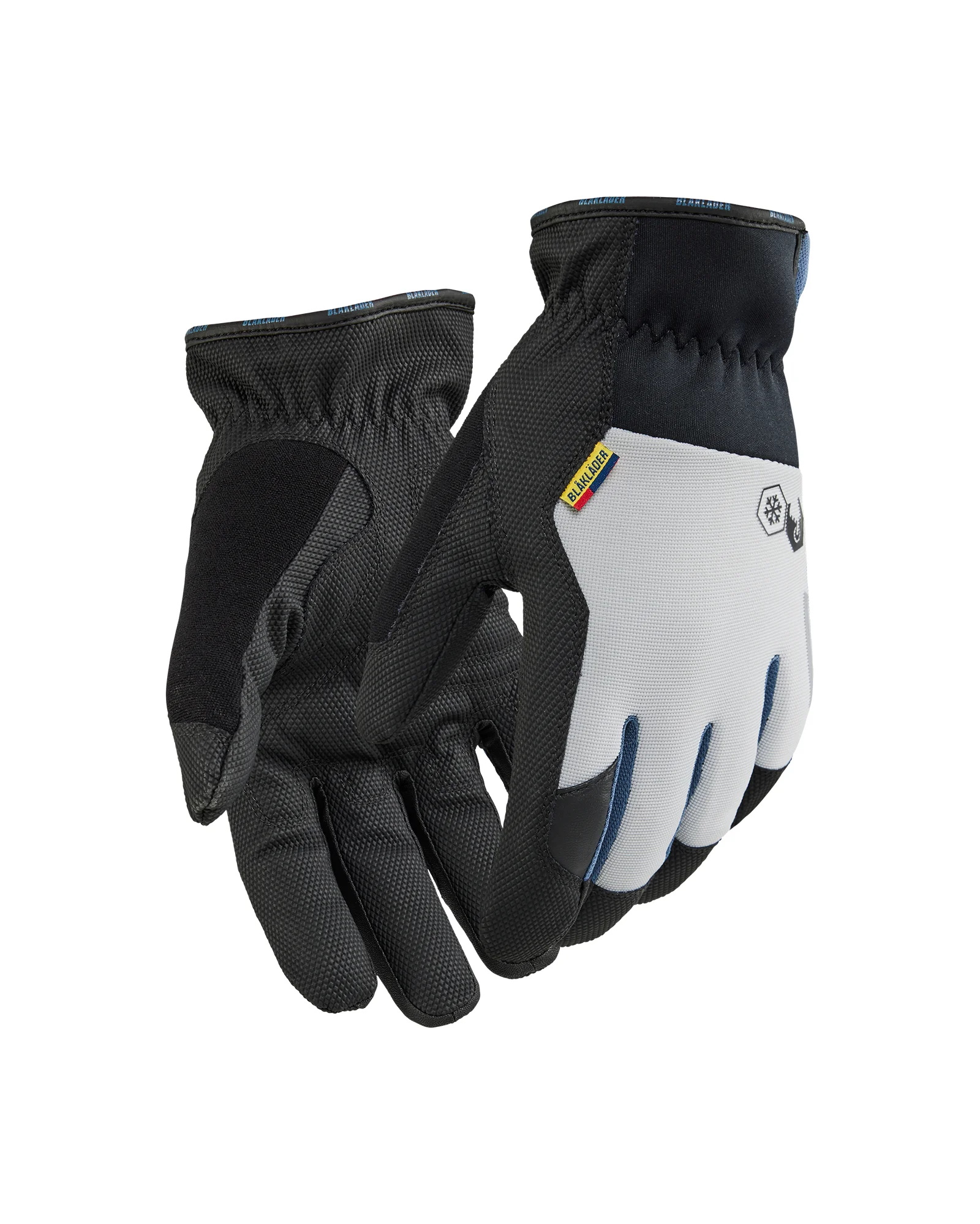 Gants de travail hiver tactiles Supreme Strong - Noir/Gris clair image
