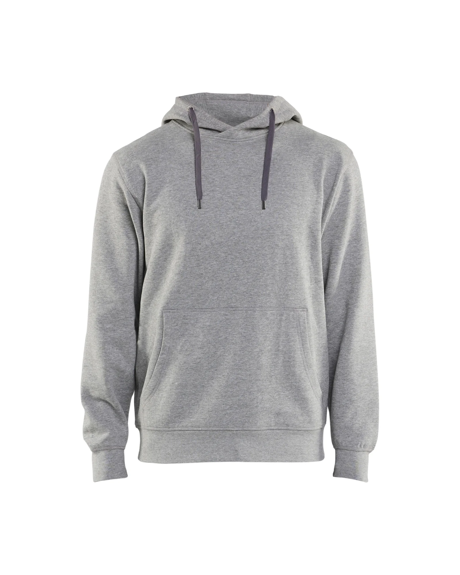 Sweat de travail à capuche - Gris chiné image