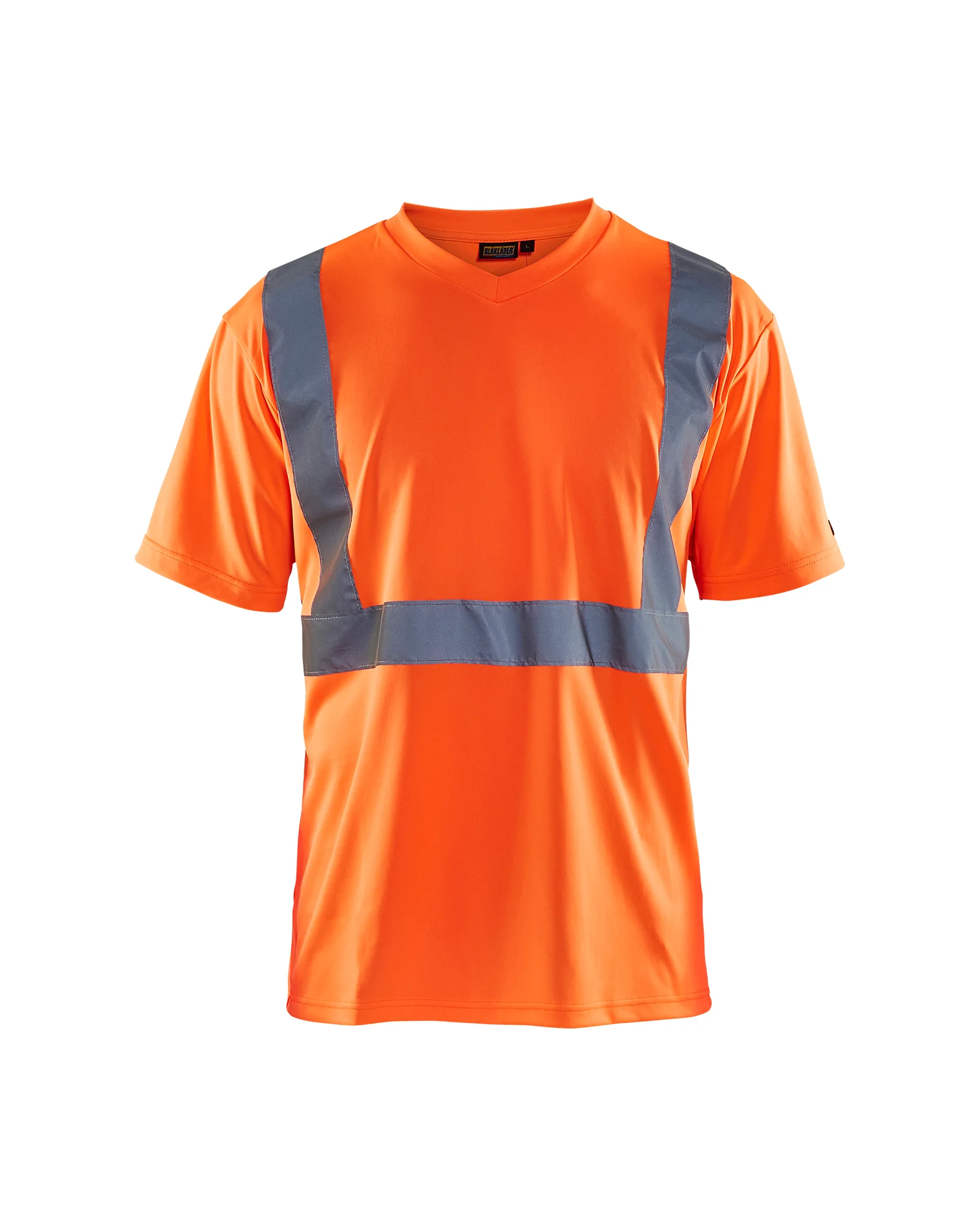 T-shirt de travail haute visibilité col V 3313 - Orange fluo image