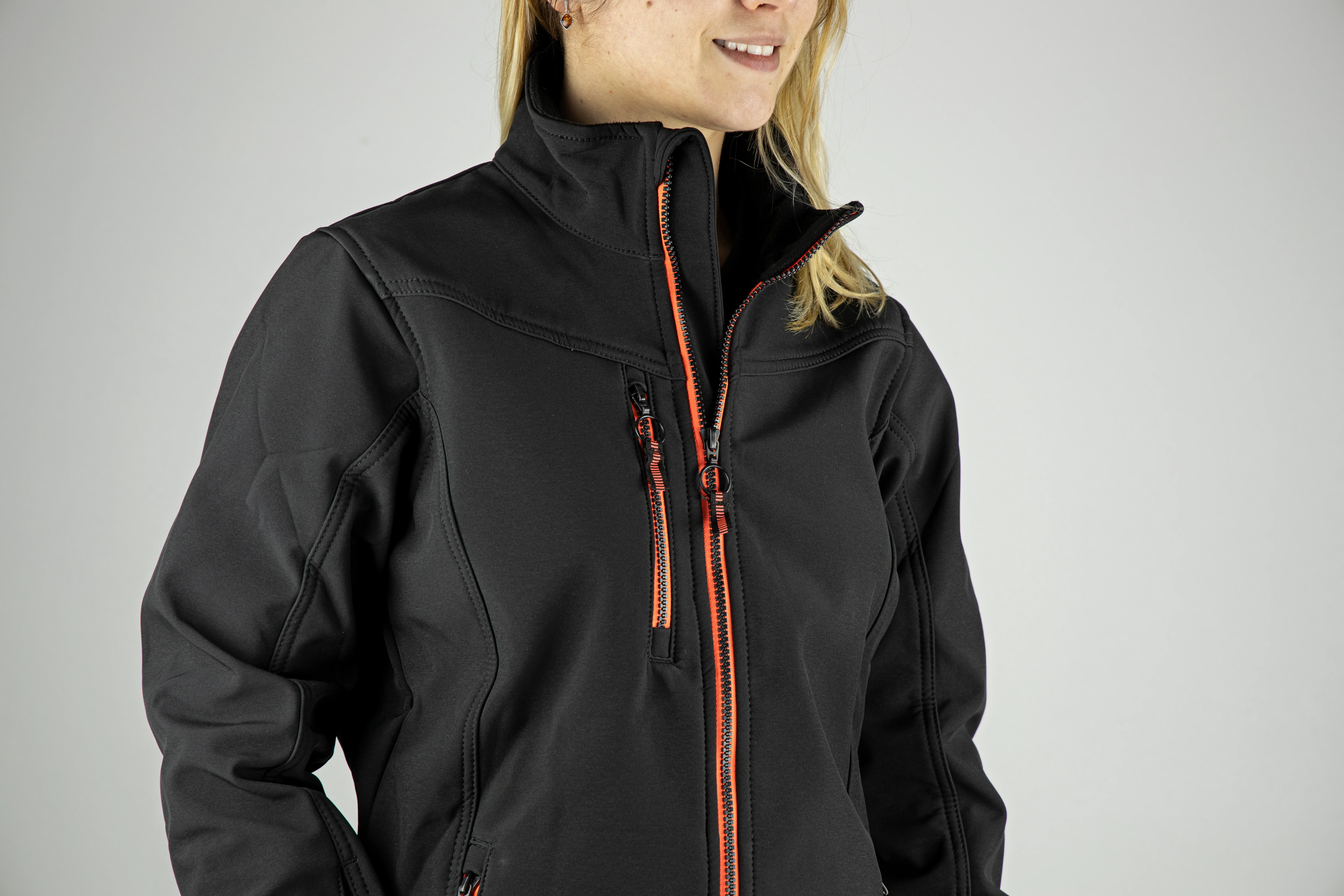 Veste de travail softshell polaire Femme ALBA - NOIR image