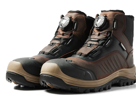 Chaussures de sécurité mi-hautes STORM 2492 - Brune/Noir image