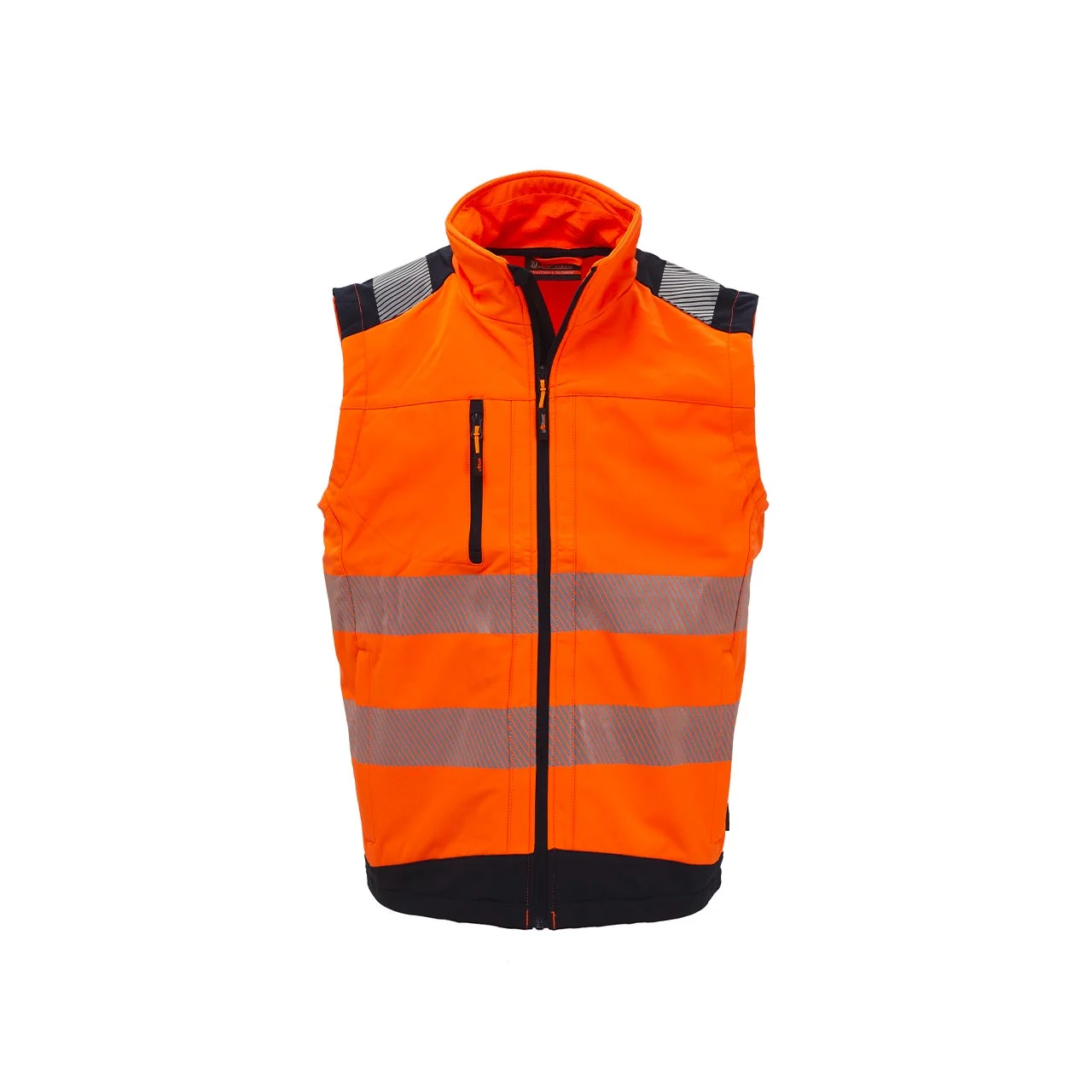 Gilet de travail sans manches haute visibilité DANY - Orange Fluo image