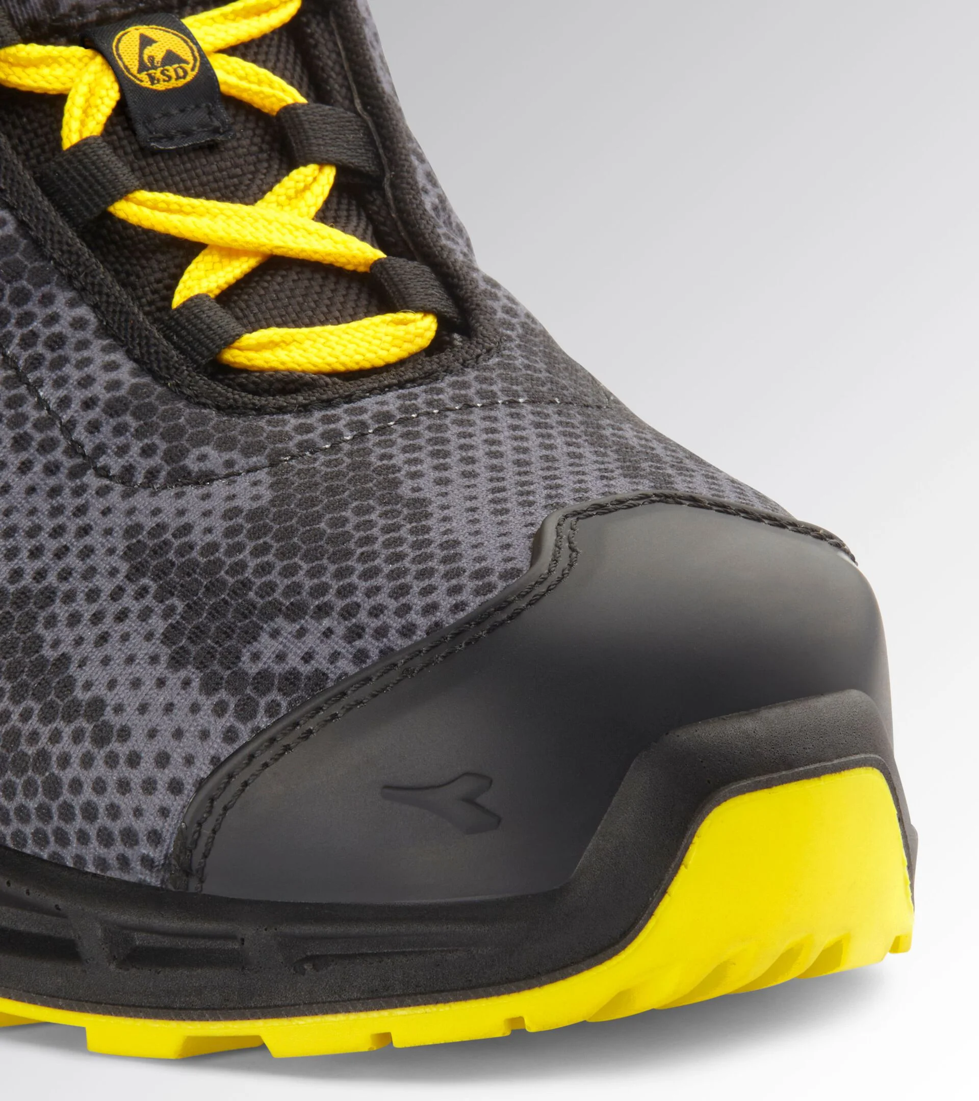 Chaussures de sécurité basses SHARK STABLE IMPACT S3S FO SR SC ESD - Noir/Roche Lunaire image