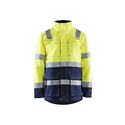 Parka de travail hiver retardant flamme 4467 - Jaune fluo/Marine image
