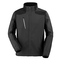 VESTE SOFTSHELL MANCHES AMOVIBLES TEREK GRIS CHARCOAL/NOIR image