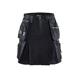 Jupe de travail artisan stretch 7180 - Marine/Noir image