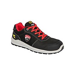 Chaussures de sécurité basses DUCATI SPEEDY RACE S1PS FO SR SC MET FREE - Noir/Rouge image