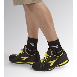 Chaussures de sécurité basses GLOVE S3S FO HRO - Noir/Jaune image
