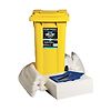 kit absorbants 120 litres pour hydrocarbures Blanc image 0