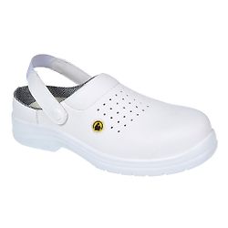 Sabot de sécurité ventilé ESD SB AE Blanc image