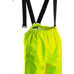 Pantalon de pluie à bretelle haute visibilité HYDRA - Jaune HV/Marine image