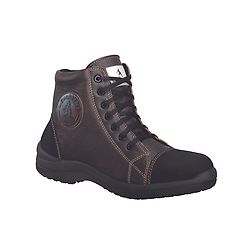 Chaussures de sécurité hautes femme LIBERTY HAUT S3 CI SRC Marron/Noir image
