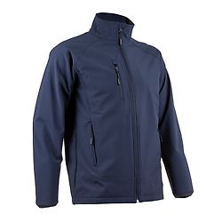 Veste de travail softshell imperméable de travail SOBA - Bleu marine image