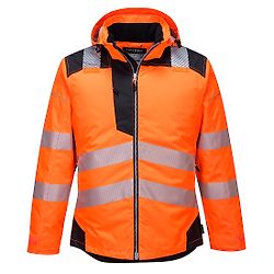 Parka HV PW3 Orange/Noir image
