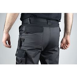 Pantalon de travail SULFATE - GRIS sombre/NOIR image