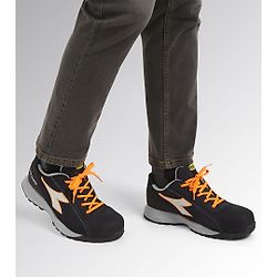 Chaussures de sécurité basses GLOVE MDS S3S FO HRO SR - Bleu Marine/Orange image