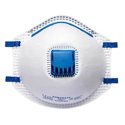 Boite de 10 masques FFP2 avec valve Blanc image