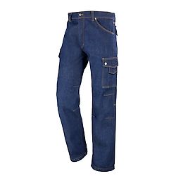 JEAN'S MULTIPOCHES CRAFT WORKER DENIM BLEU JEAN image