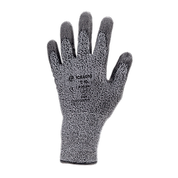 Lot de 12 paires de gants anti-coupure jauge 13 coupure C - Enduit PU gris image